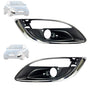 Astra Mk6 Front Bumper RH LH Fog Light Frame Bar Chrome And Cover 1401018