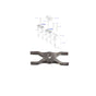 Ford Transit Genuine Injector Clamp With Bolt 1673998 6C1Q9T506AC