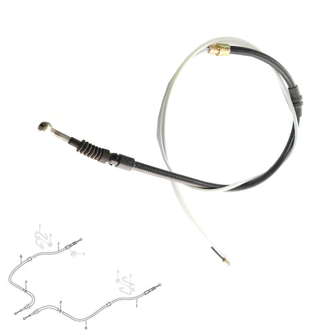 REAR LH RH HANDBRAKE PARKING BRAKE CABLE FITS VW CADDY MK3, 2K0 609 721 E