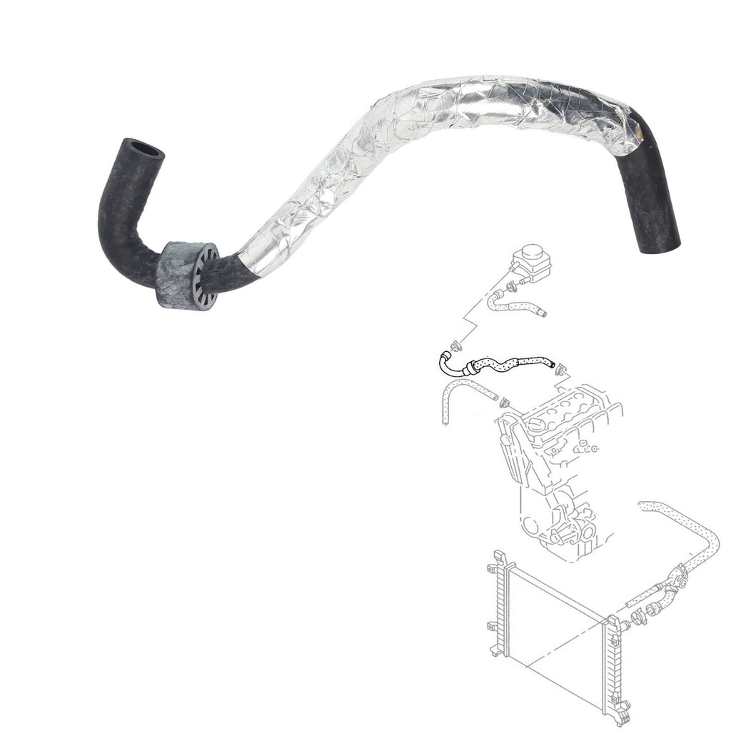 Radiator Hose Fits Volkswagen Lt Mk2 , Lt-35, 1996 To 2001, 074121096R