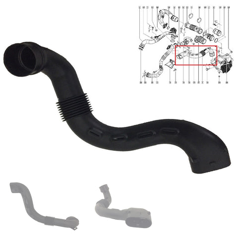 Front Air Inlet Duct Pipe Fits Renault Clio IV Captur 2013 to 2020 165556691R