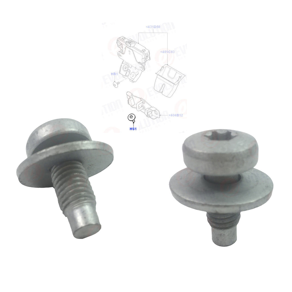 Ford Transit Door Catch Tailgate Lock Strike Mounting Screw Washer M8x16mm 2001 ON 1382608