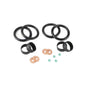 Ford Fiesta Citroen C3 Fuel Injector Seal Washer Oring Gasket Set 1204698